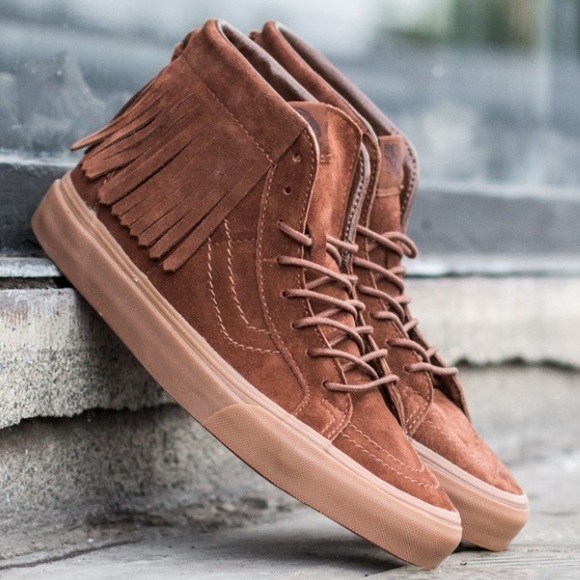 Shoes - Vans Sk8-Hi Suede Bison Shoes
